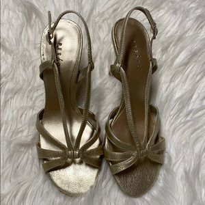 Pesaro Gold Heals Size 5.5